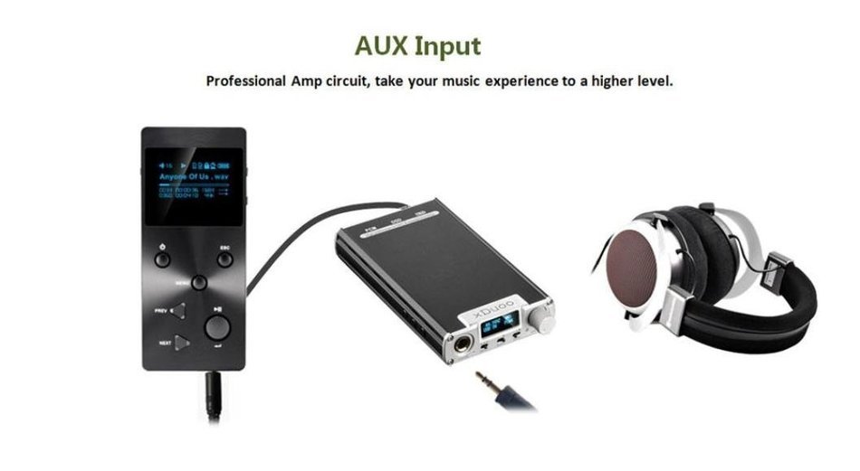 Headphone Amplifier, Owill&reg; [Xduoo XD-05] Audio AMP DAC Headphone Amplifier Support Native DSD Decoding 32bit/... N8