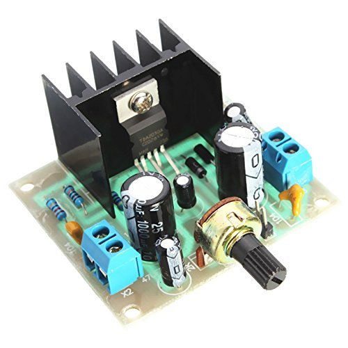Funnytoday365 Tda2030A 15W Power Amplifier Board Mono Soundtrack Kit Pcb Board Audio Diy 5.5 X 5X 2.6Cm N4