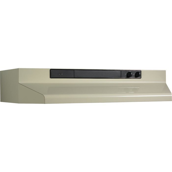 Broan 464201 Under-Cabinet Range Hood with Infinitely Adjustable Speed Control, 42-Inch, White N3