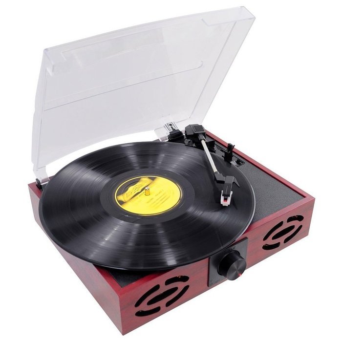PYLE PVNT7U Classic Vintage Retro Style Turntable with Vinyl-to-MP3 Recording Consumer Electronics