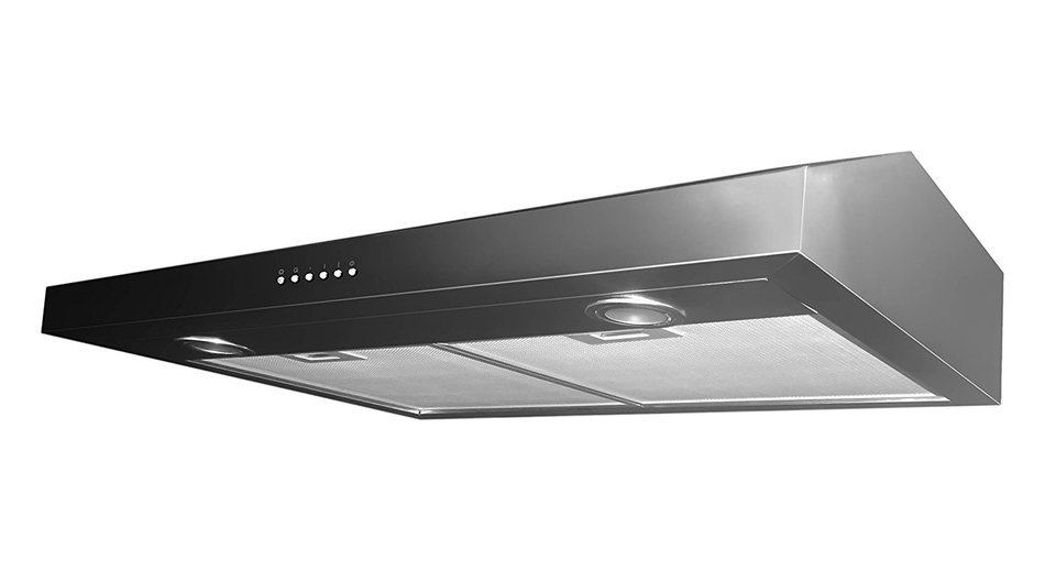 Ancona Slim C2 Twin Motor 425 CFM Under Cabinet Range Hood, 30-Inch N2