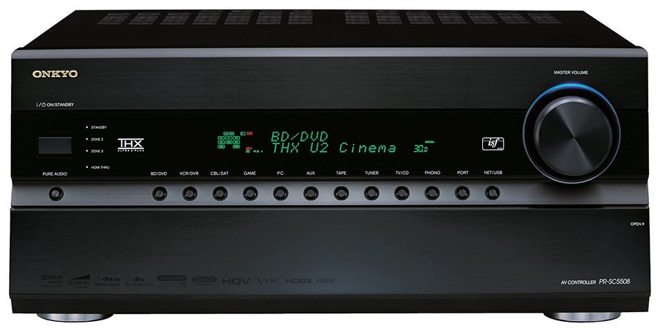 Onkyo PR-SC5508 THX Ultra2 Plus Certified 9.2-Channel Network A/V Preamplifier