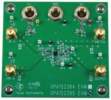 TEXAS INSTRUMENTS OPA1S2385EVM EVAL BOARD, OPA1S2385 AMPLIFIER