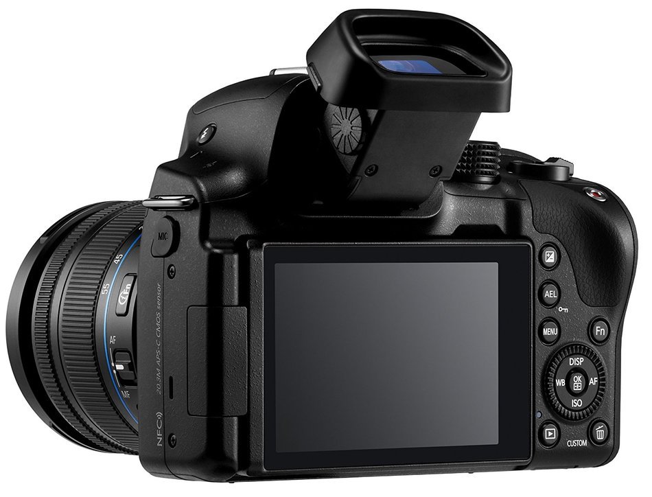 Samsung NX30 20.3MP CMOS Smart WiFi & NFC Mirrorless Digital Camera with 18-55mm Lens and 3" AMOLED Touch Screen... N6