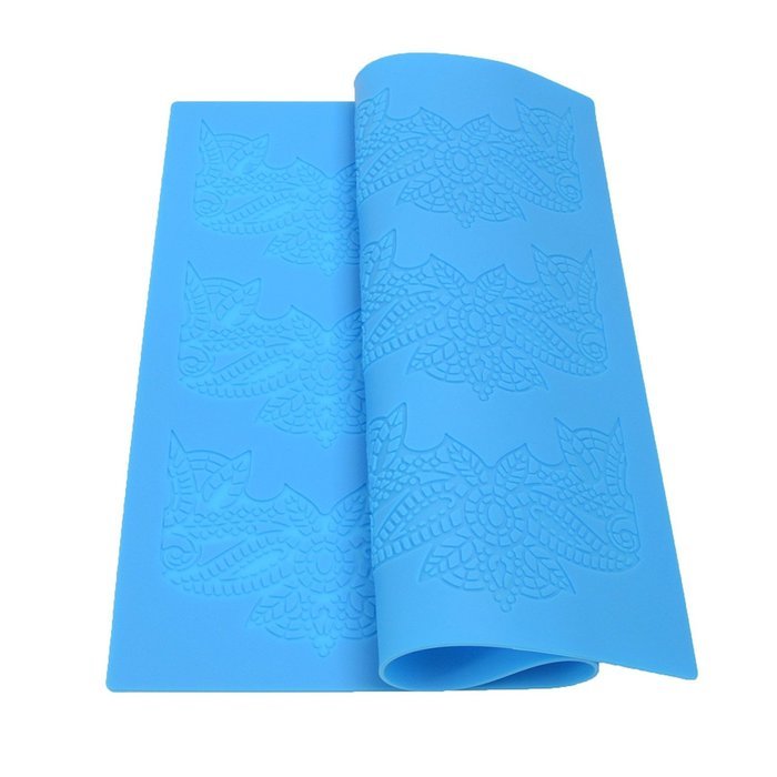 Xgunion Silicone Lace Mold Mould Sugar Craft Fondant Mat Cake Decorating Tool (Style 1) N7