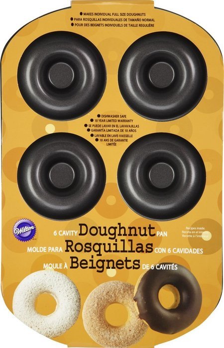 Wilton Nonstick 6-Cavity Donut Pan N5