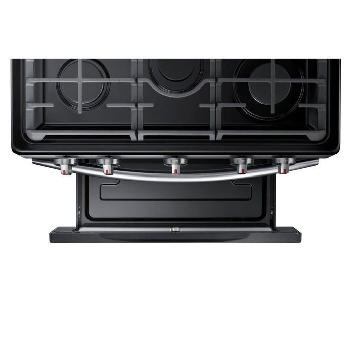 Samsung Appliance NX58J5600SG 30" Freestanding Gas Range with 5.8 cu. ft. Convection Oven in Stainless Steel