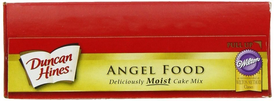 Duncan Hines Signature Cake Mix, Angel Food, 16 oz N4