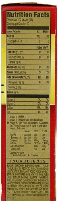 Duncan Hines Signature Cake Mix, Angel Food, 16 oz N5