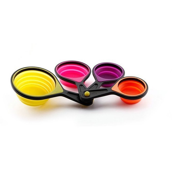 Endurance Stainless Steel Measuring Cups Baking Measuring Cup Tool, Set of 4 N11