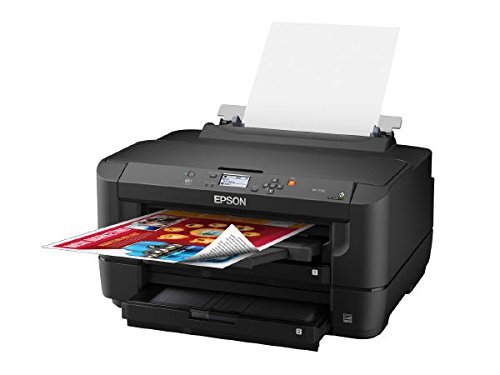 Epson WorkForce WF-7110 Wireless and WiFi Direct, Wide-Format Color Inkjet Printer, 2-Sided Auto Duplex. Prints...