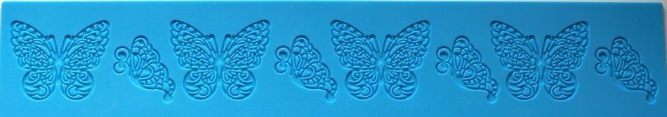 Small sugarveil lace mat butterflies