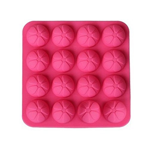 Silicone Non-Stick Cake Pop Set Mould, 16Pits, Pink N2