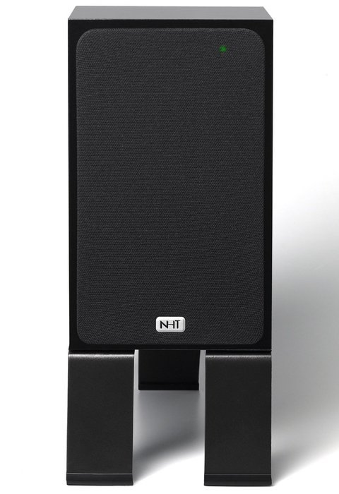 NHT SuperPower 2.1 90-Watt Self-Powered Single Speaker (Gloss Black) N5