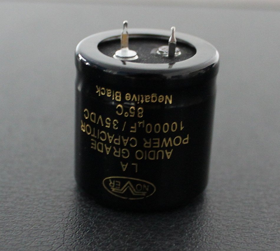 2pcs 10000uF/35V Nover LA Audio Grade Power Capacitor 30x36mm 85&deg;C N3