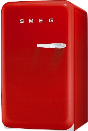Smeg FAB5ULR 16" 50's Retro Style Series Compact Refrigerator with 1.5 cu. ft. Capacity Absorption Cooling Automatic...