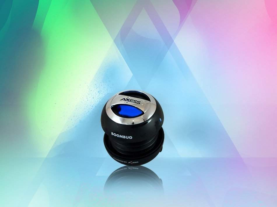 Charm 14 BoomBug Portable Mini Premium Speaker - Retail Packaging - Black N5