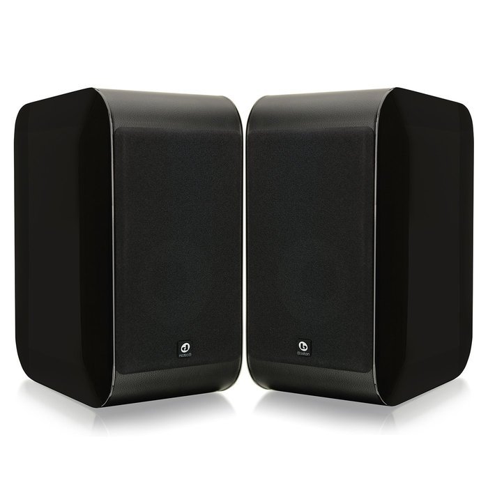 Boston Acoustics M25B 200W 2-Way RMS Bookshelf Speaker - Pair (Gloss Black) N5