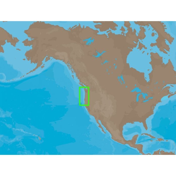 C-MAP #NA-C606C-CARD C-MAP NT+ NA-C606 - Coos Bay-Cape Flattery: Bathy - C-Card