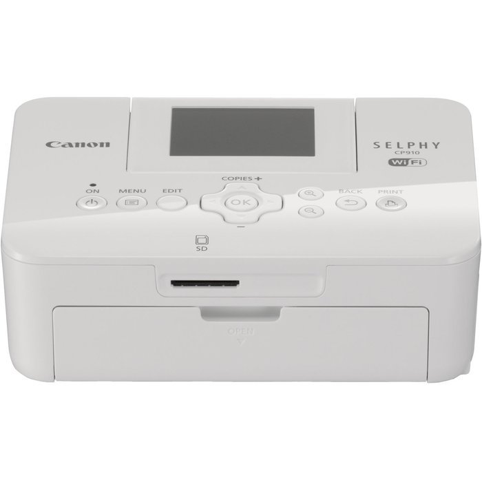 Canon SELPHY CP910 Compact Photo Color Printer, Wireless, Portable (Black) (Discontinued By Manufacturer) N4