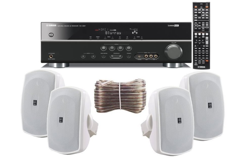 Yamaha 3D-Ready 5.1-Channel 500 Watts Digital Home Theater Audio/Video Receiver with 1080p-compatible HDMI repeater... N21
