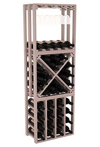 Wine Racks America Redwood Lattice Stacking Cube 3 Piece Set. 13 Stains to Choose From! N6