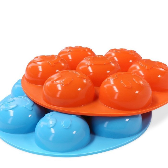 Candy Making Molds, 2PCS YYP [7 Cavity Smile Face Shape Mold] Silicone Candy Molds for Home Baking - Reusable... N4
