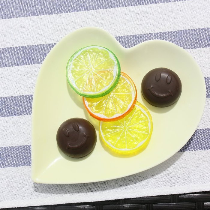 Candy Making Molds, 2PCS YYP [7 Cavity Smile Face Shape Mold] Silicone Candy Molds for Home Baking - Reusable... N5