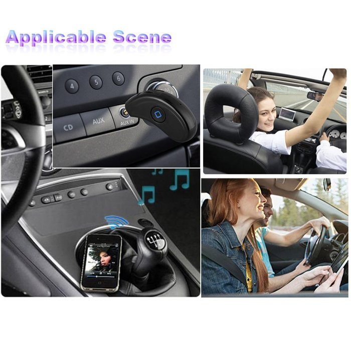 Excelvan BT04 USB Wireless Bluetooth Receiver With Stereo Output 3.5mm Audio Music Adapter AUX Speaker for Home... N7
