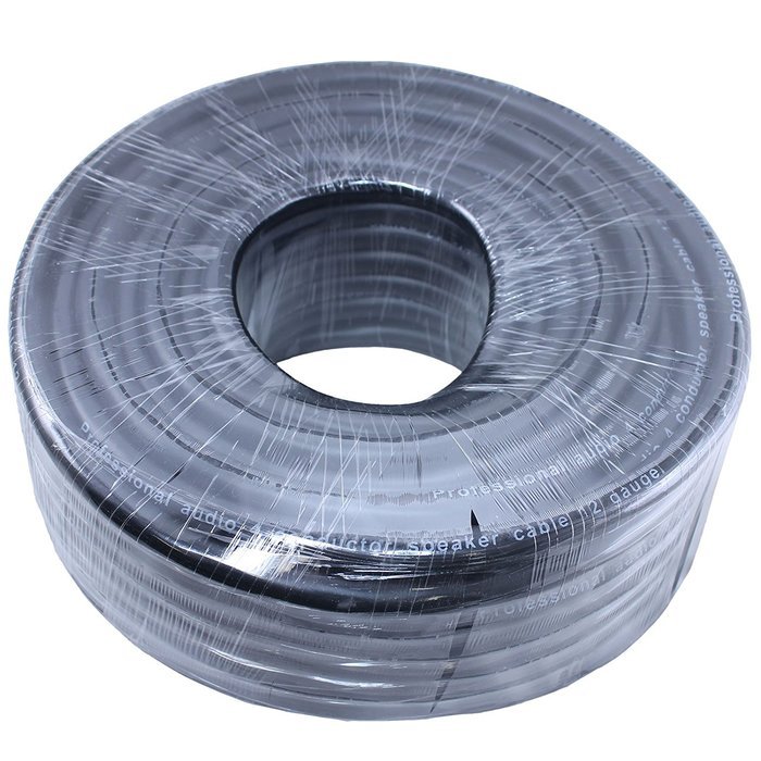 Bulk roll Multiconductor Speaker Wire for Pro Audio (8x12awg 100ft) N4