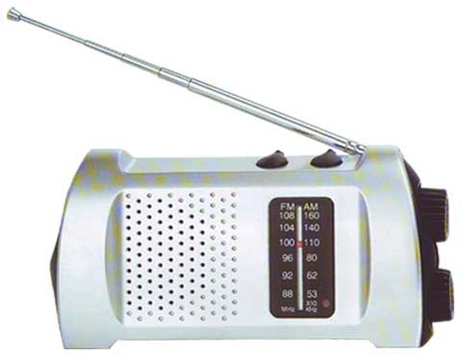 Toolusa Crank Power Travel Radio: Tc-10046