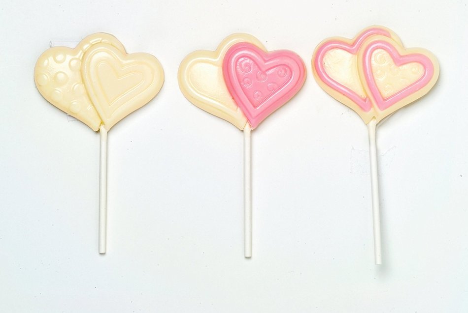 Wilton 2115-1801 Valentine Pucker Up Lollipop Mold N7