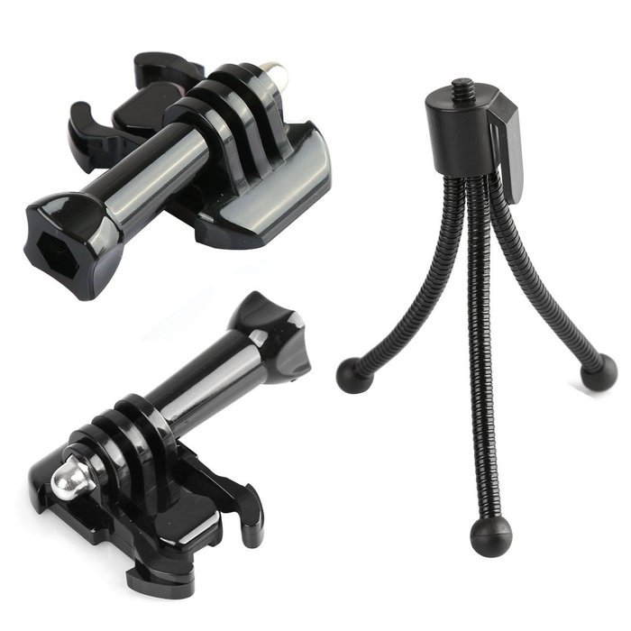 TARION&reg; 15 in 1 Gopro Accessories Package Included Handlebar Mount&nbsp; Helmet Mount for Gopro Hero 1 2 3 3+ Camcorder N5