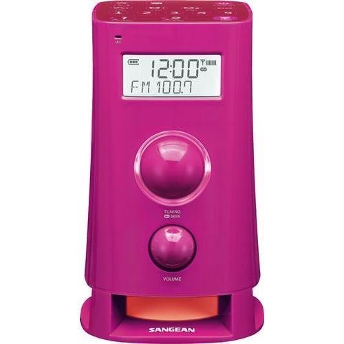 Sangean K-200pk AM/FM Kitchen Radio, Pink (SangeanK-200PK ) N2