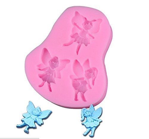Hual@3 Cute Angel Shape Diy Fondant Cake Baking Mold Tool