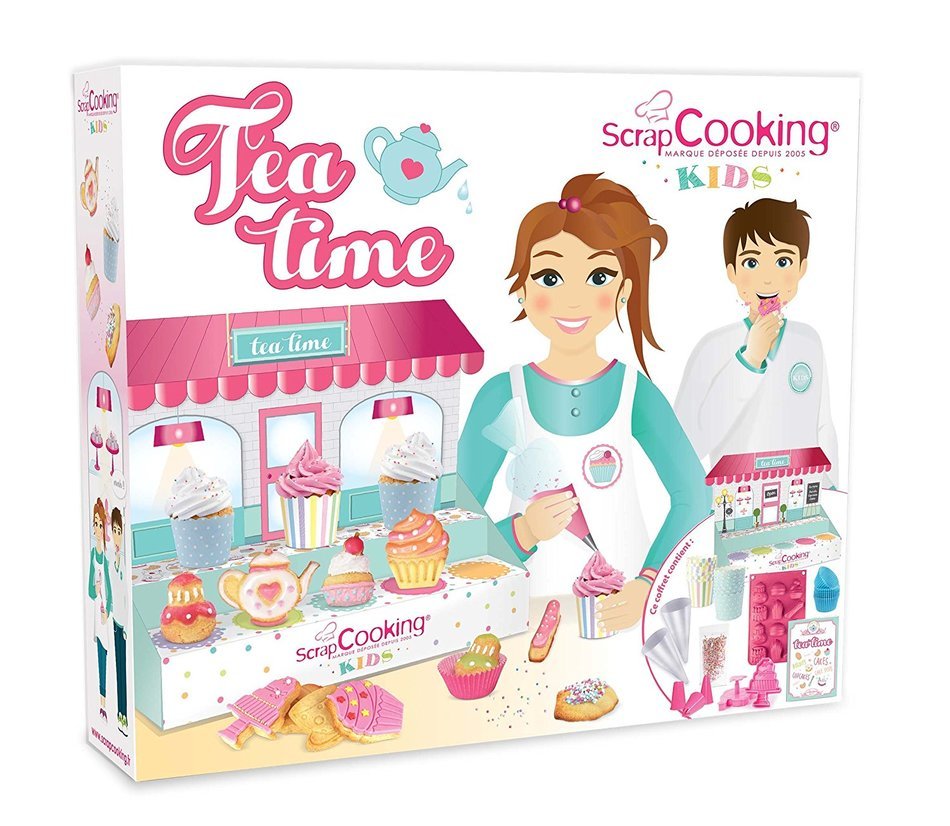 ScrapCooking 3700392438036 Tea Time Cookie Making Kit
