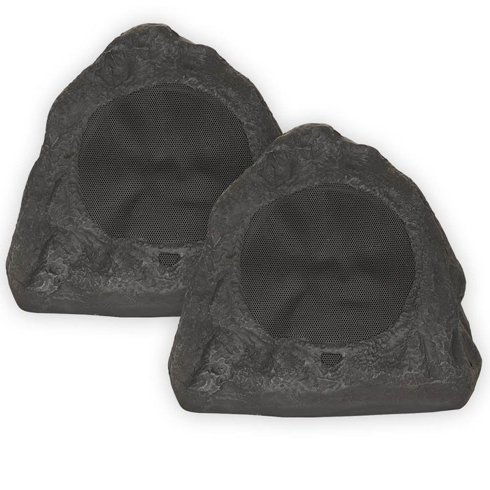Theater Solutions 2R6L Outdoor Rock Speakers, Lava