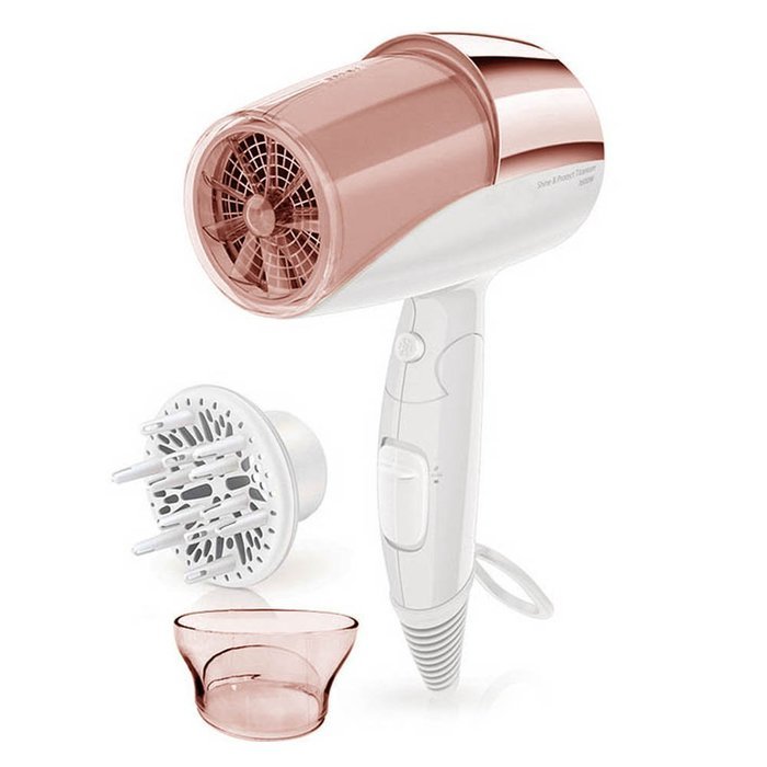 Generic 1875W Conditioning Hair Dryer- Dark Red