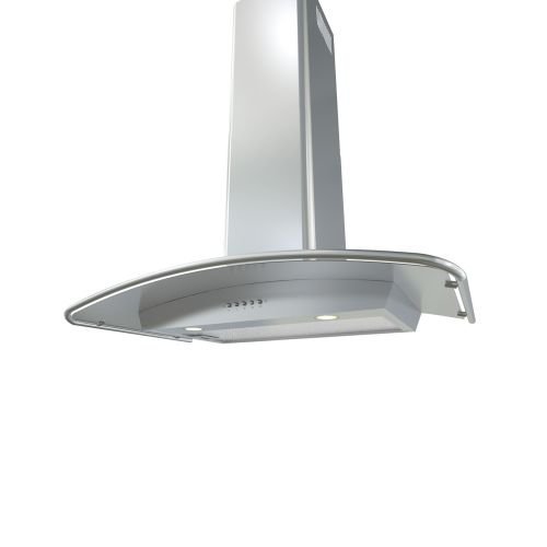 Zephyr Brisas Series BMI-E36BS290 36" Chimney Style Wall Mounted Range Hood With 290 CFM 6" Round Vertical Ducting... N2