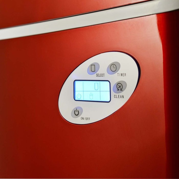 Newair AI-215SS Stainless Steel Portable Ice Maker with 50 Lbs. Daily Capacity N16