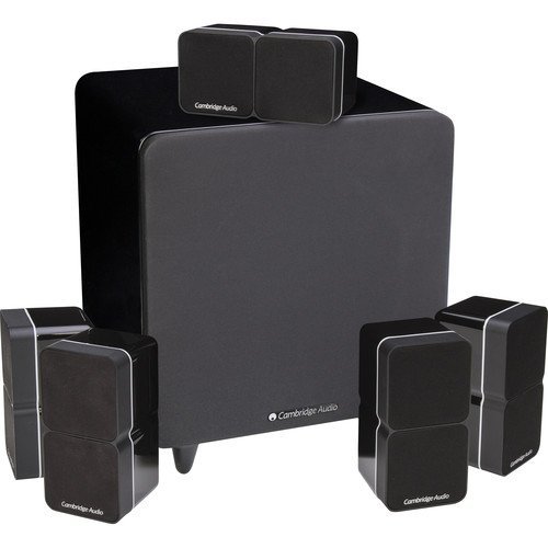 Cambridge Audio Minx Min 22 Speakers and X301 Subwoofer 5.1 System (Black)
