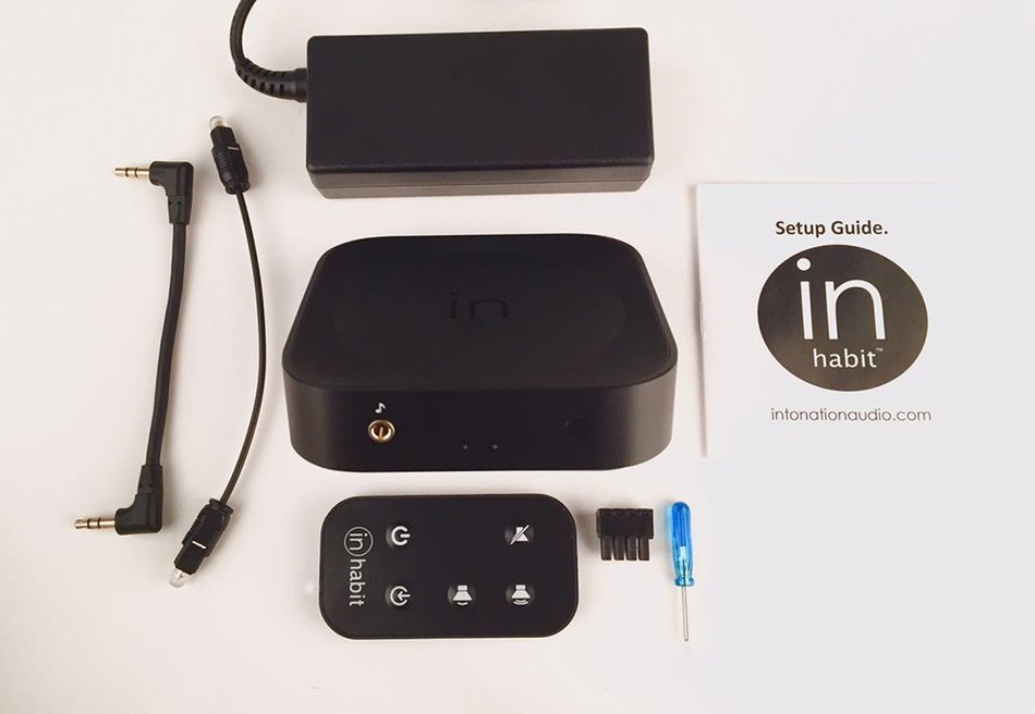 in&bull;habit 70 Watt Class D Mini Amplifier for Apple TV - Bluetooth aptX and Optical Input NEW N7
