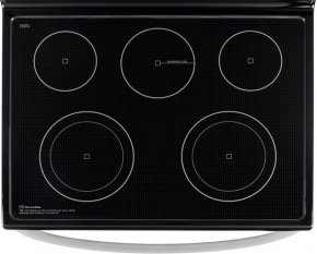 LG LRE3027ST 6.3 cu. ft. Capacity Electric Single Oven Range With Infrared Grill, Smart ThinQ in Stainless Steel. N2