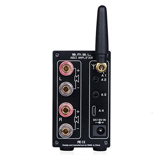 SMSL AD13 30w*2 Digital Power Amplifier Usb Decoding Bluetooth 4.0 Amplifier N5