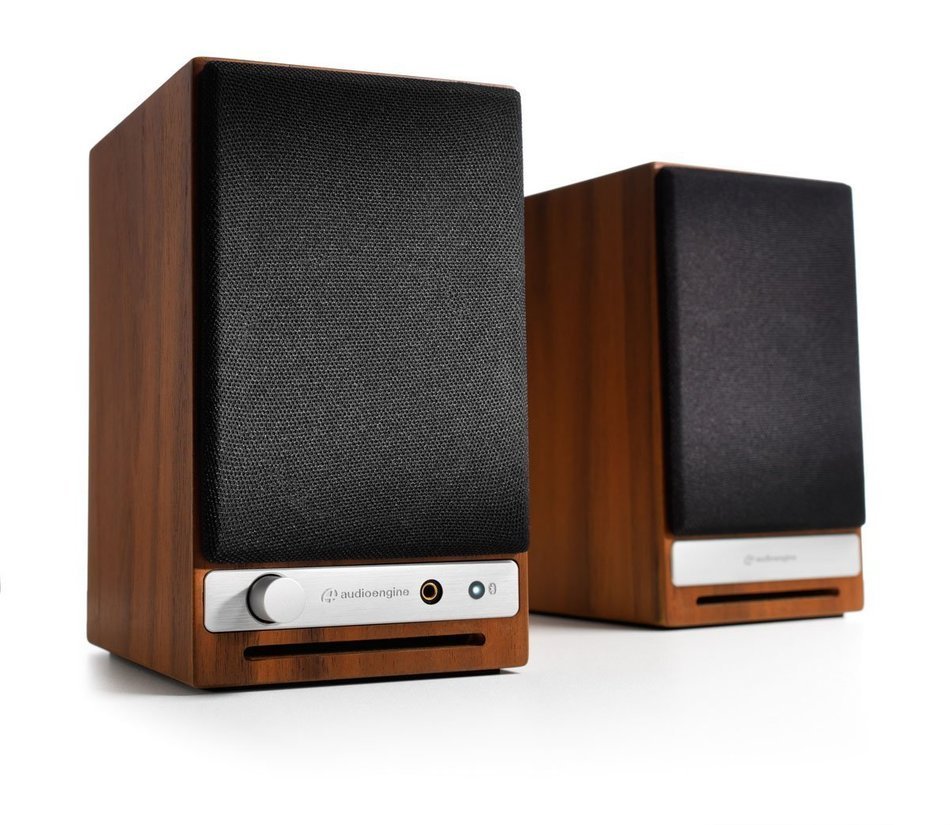 Audioengine HD3 Powered Bookshelf Speakers (Pair) Walnut