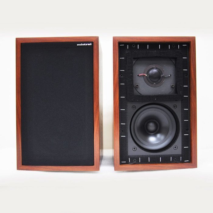 Mistral LS3/5A 11 Ohms 50W x 2 Monitor Bookshelf Speakers N3