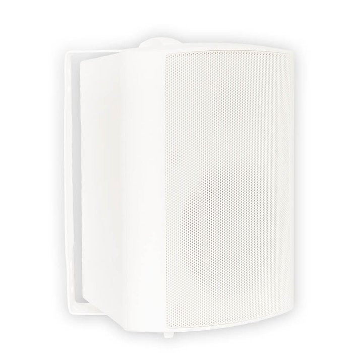 Theater Solutions TS425ODW Indoor or Outdoor Speakers Weatherproof Mountable White 6 Pair Pack N3