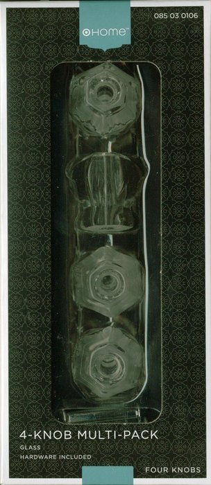 Target Home Victorian Glass Kitchen Cabinet Knob - 4 Pack