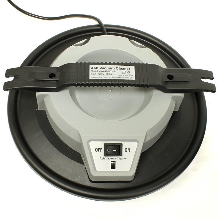 ALEKO APW212 ETL Approved Ash Multipurpose Vacuum Dust Cleaner With Wheels, 5 Gallons - Corded N3