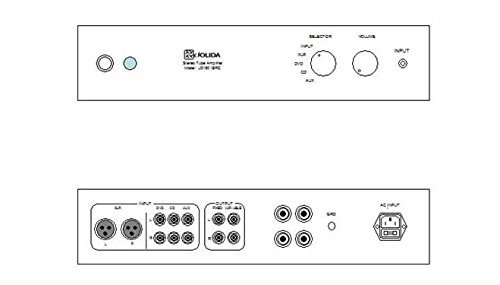Jolida Audio - JD1501BRC - Integrated Hybrid Stereo Amplifier in Black N2